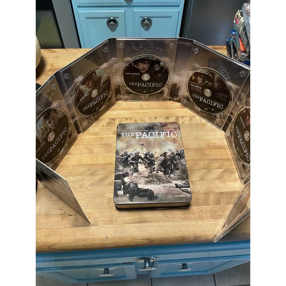 The Pacific (DVD, 2010) 7-disk set Tom Hanks
